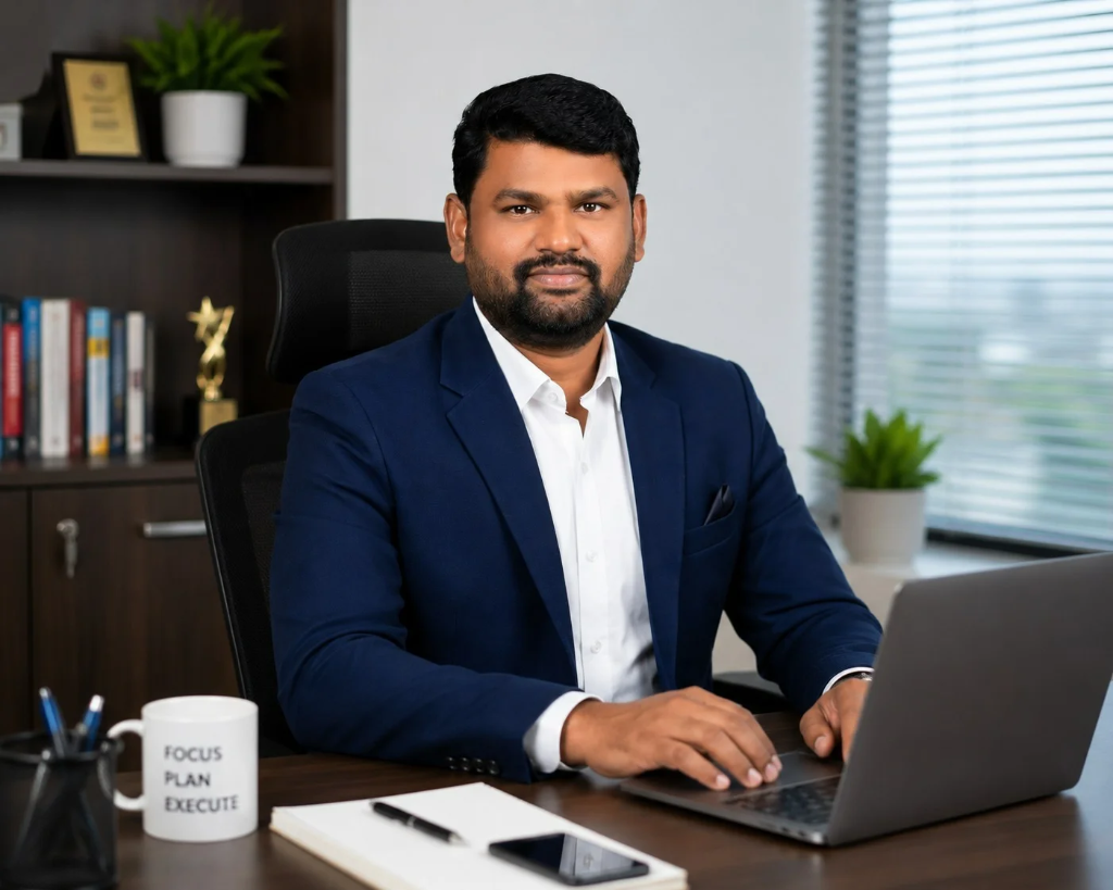 Mr. K. Murali Krishna, Founder & Chairman KOMU INFRA